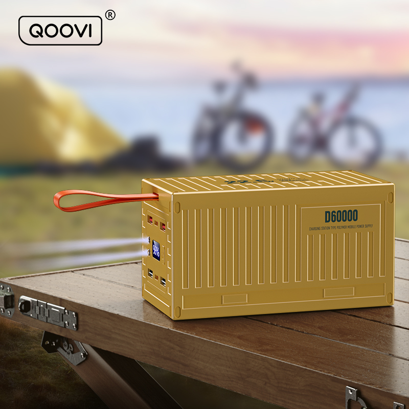 Outdoor Power Adapter Usb C - QOOVI 60000mAh güç bankası 22.5W PD