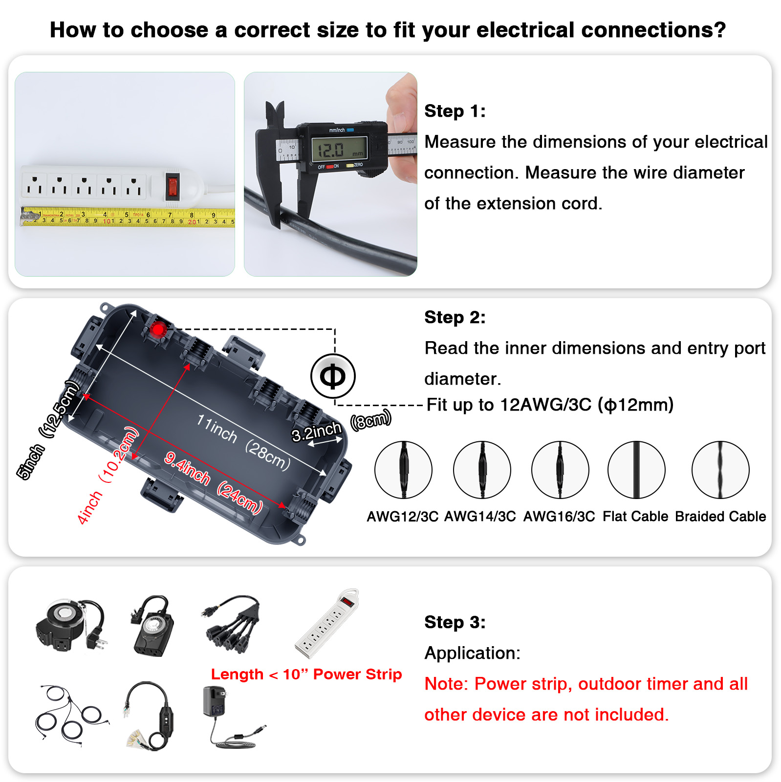 Hava Koşullarına Dayanıklı Uza - Outdoor Use Power Strip incelemesi ve fiyatı