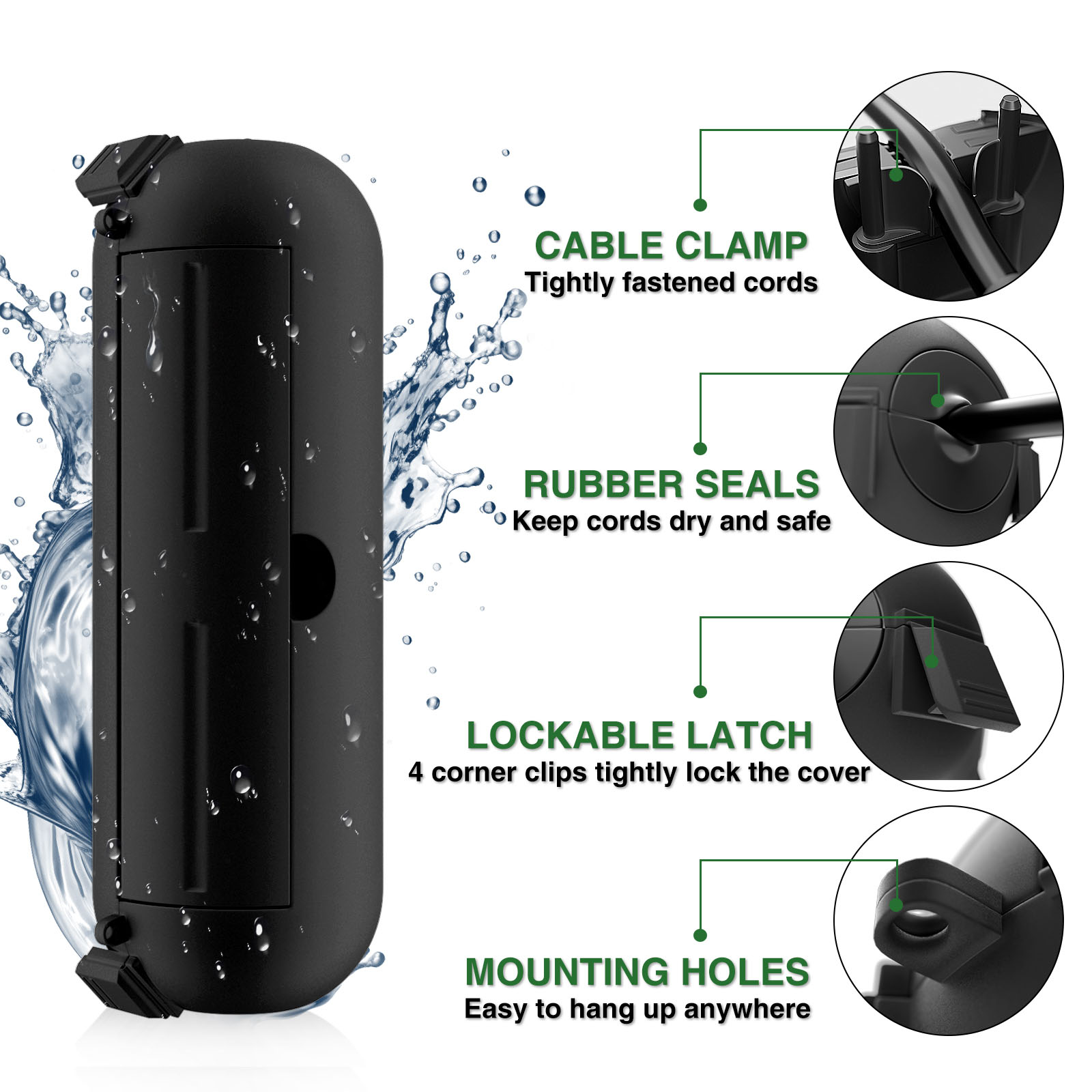 Küçük IP44 Su Geçirmez Dış Mek - Outdoor Use Power Strip incelemesi ve fiyatı