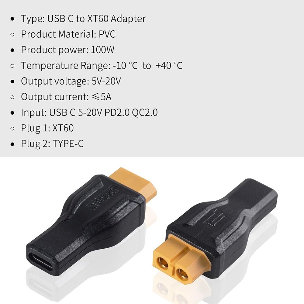 5525 7450 USB C - XT60 Adaptör - Outdoor Power Adapter Usb C incelemesi ve fiyatı