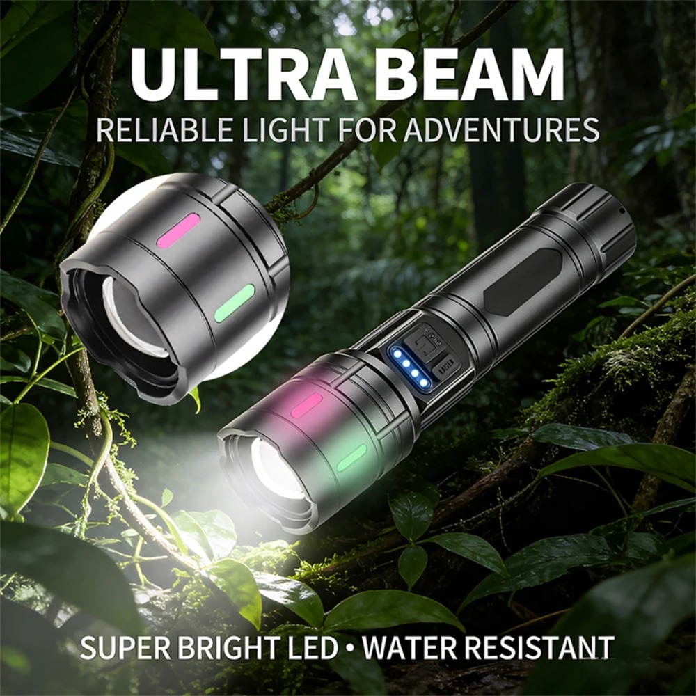 Süper Güçlü Beyaz LED El Fener - Outdoor Use Power Strip incelemesi ve fiyatı
