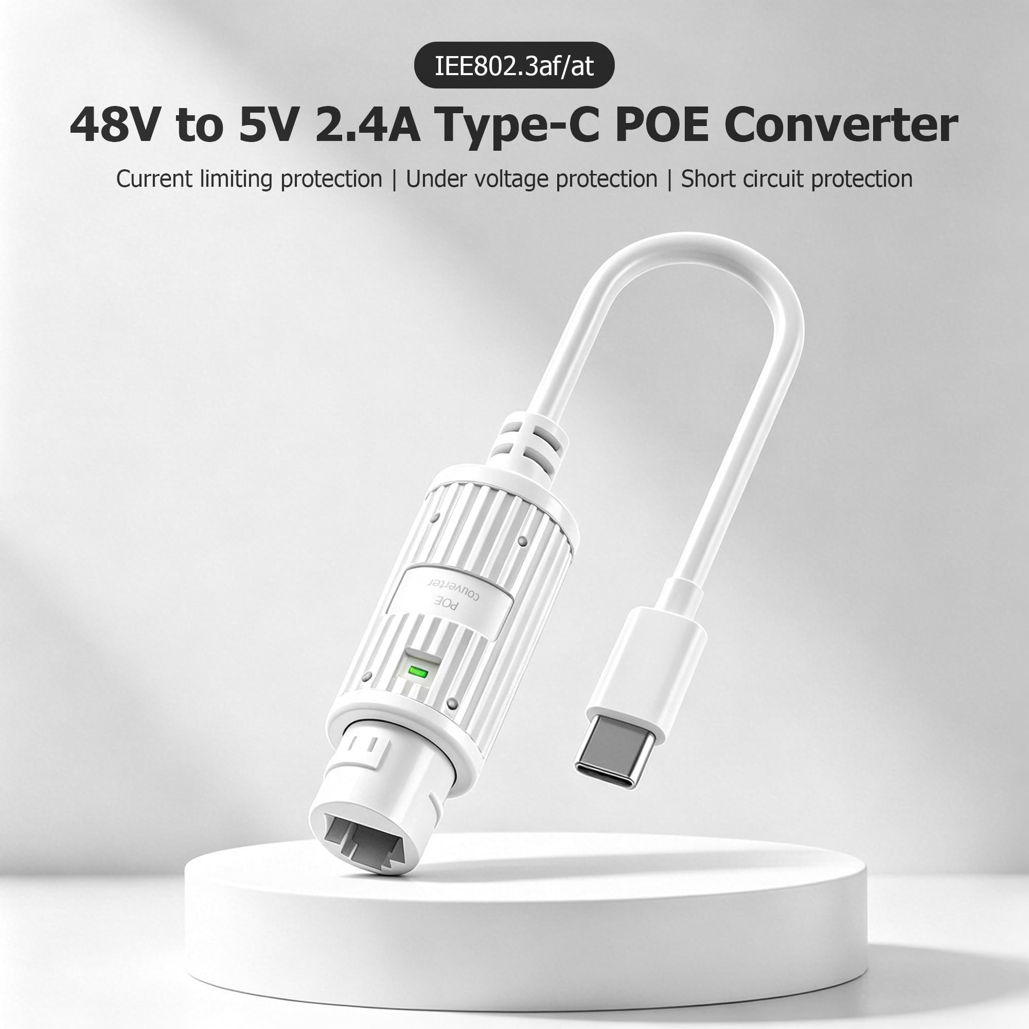 POE'den USB-C'ye Güç Dönüştürü - Outdoor Power Adapter Usb C incelemesi ve fiyatı