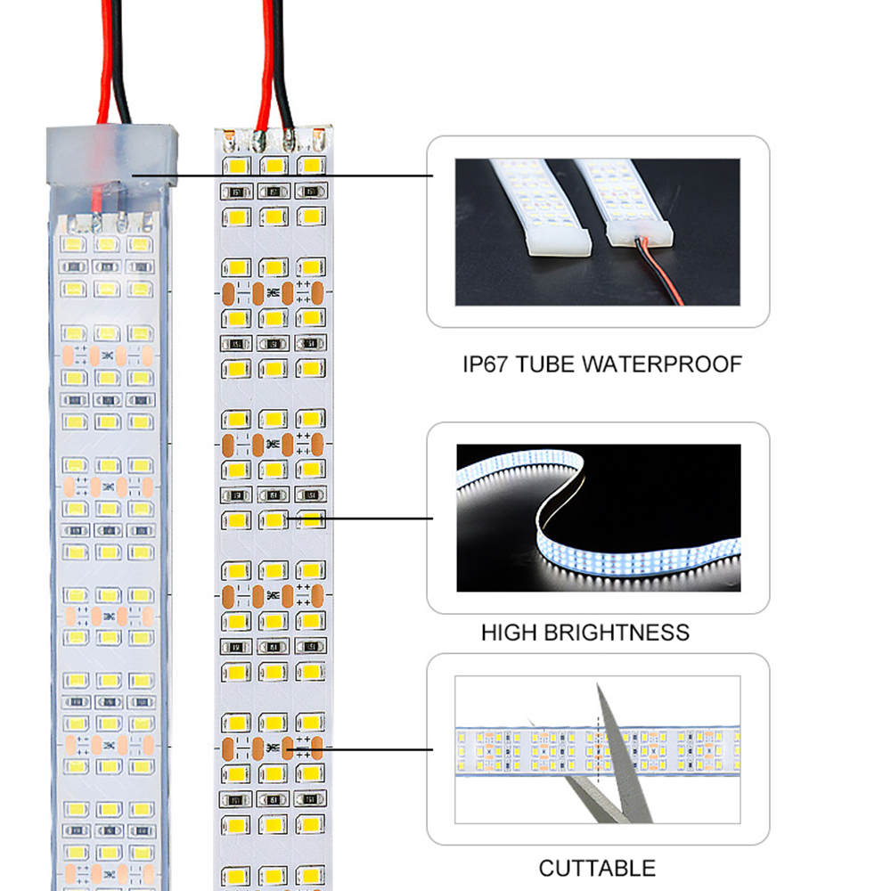 5m Yüksek Parlaklıkta SMD2835  - Outdoor Power Strip Weatherproof incelemesi ve fiyatı