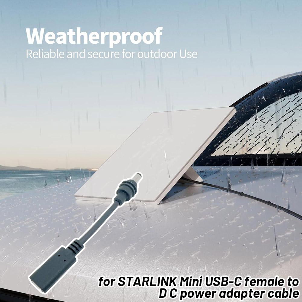 STARLINK Mini USB-C Dişi - DC  - Outdoor Power Adapter Usb C incelemesi ve fiyatı