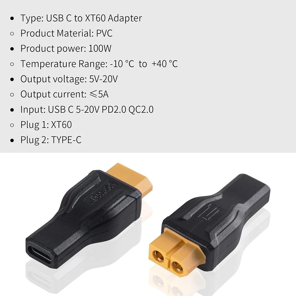 USB C - XT60 Adaptör Dönüştürü - Outdoor Power Adapter Usb C incelemesi ve fiyatı
